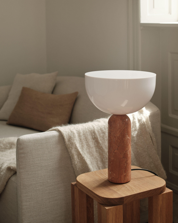 New Works Kizu tafellamp large Gris du Marais
