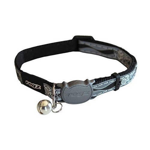 Coleira para gatos modelo Nightcat na cor preta