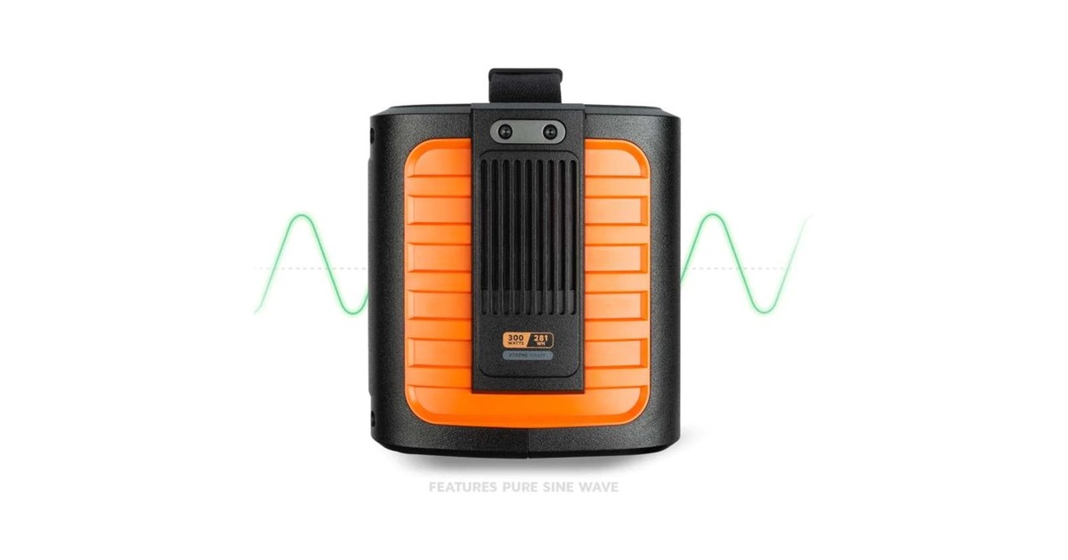 XtormXtreme Powerstation 300W  (Zwart/oranje)