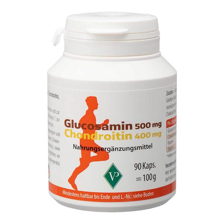 Glucosamin 500 mg + Chondroitin 400 mg Kapseln, 90 St