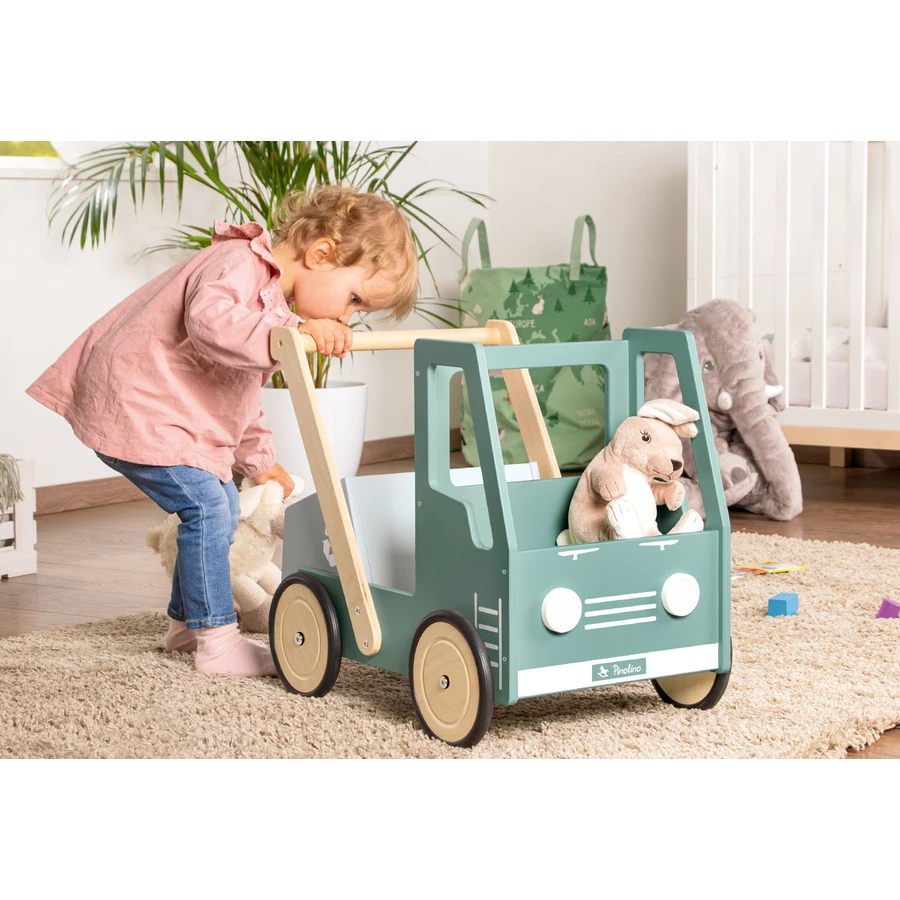 Pinolino Lauflernwagen Kipplaster Fred, grün
