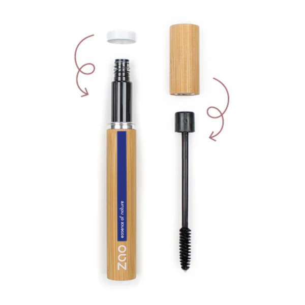 Zao Mascara Aloe Vera - 090 Noir - Mascara Aloe Vera 090 Noir - 7 ml