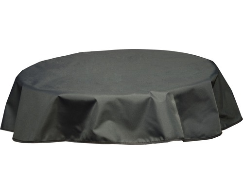 Tafelkleed Ø 160 cm polyester rond antraciet