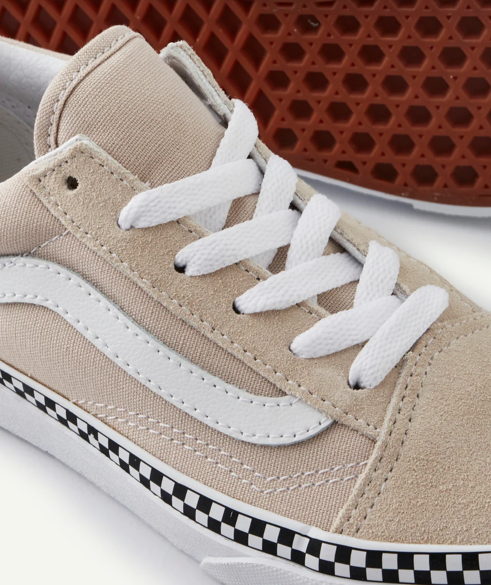 VANSBASKETS BEIGE OLD SKOOL