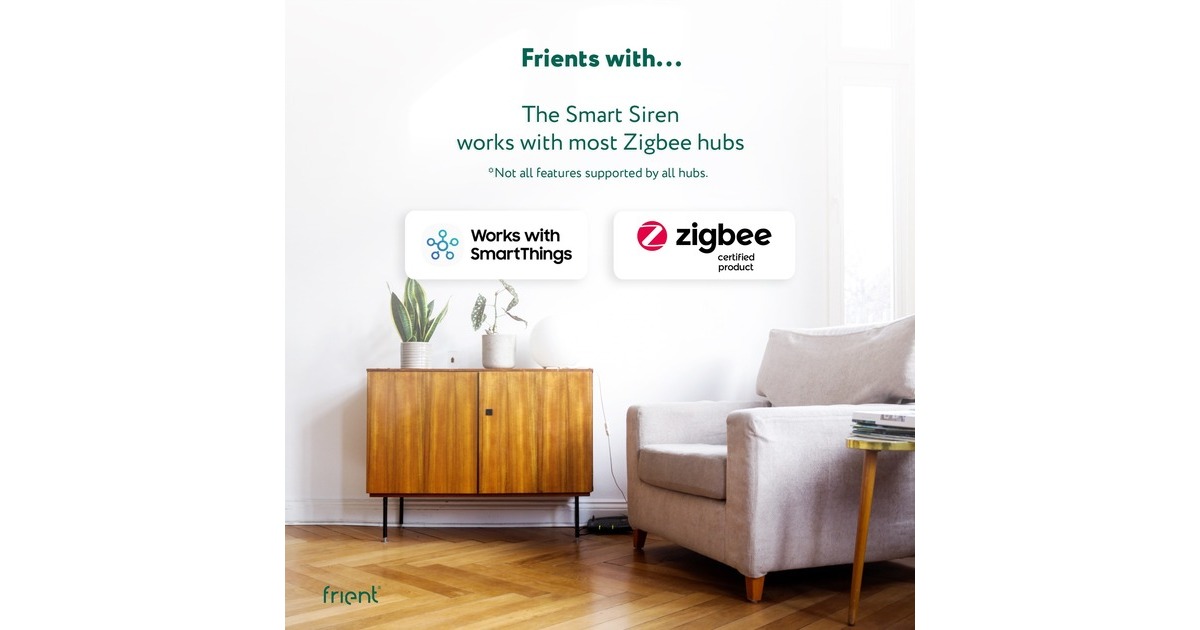 FrientSmart Siren EU sirene  (Wit, Zigbee 3.0)