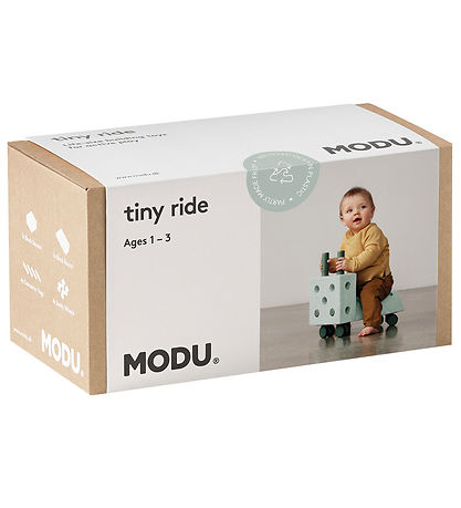 MODU G?vogn - Tiny Ride - 10 Dele - Ocean Mint/Forest Green