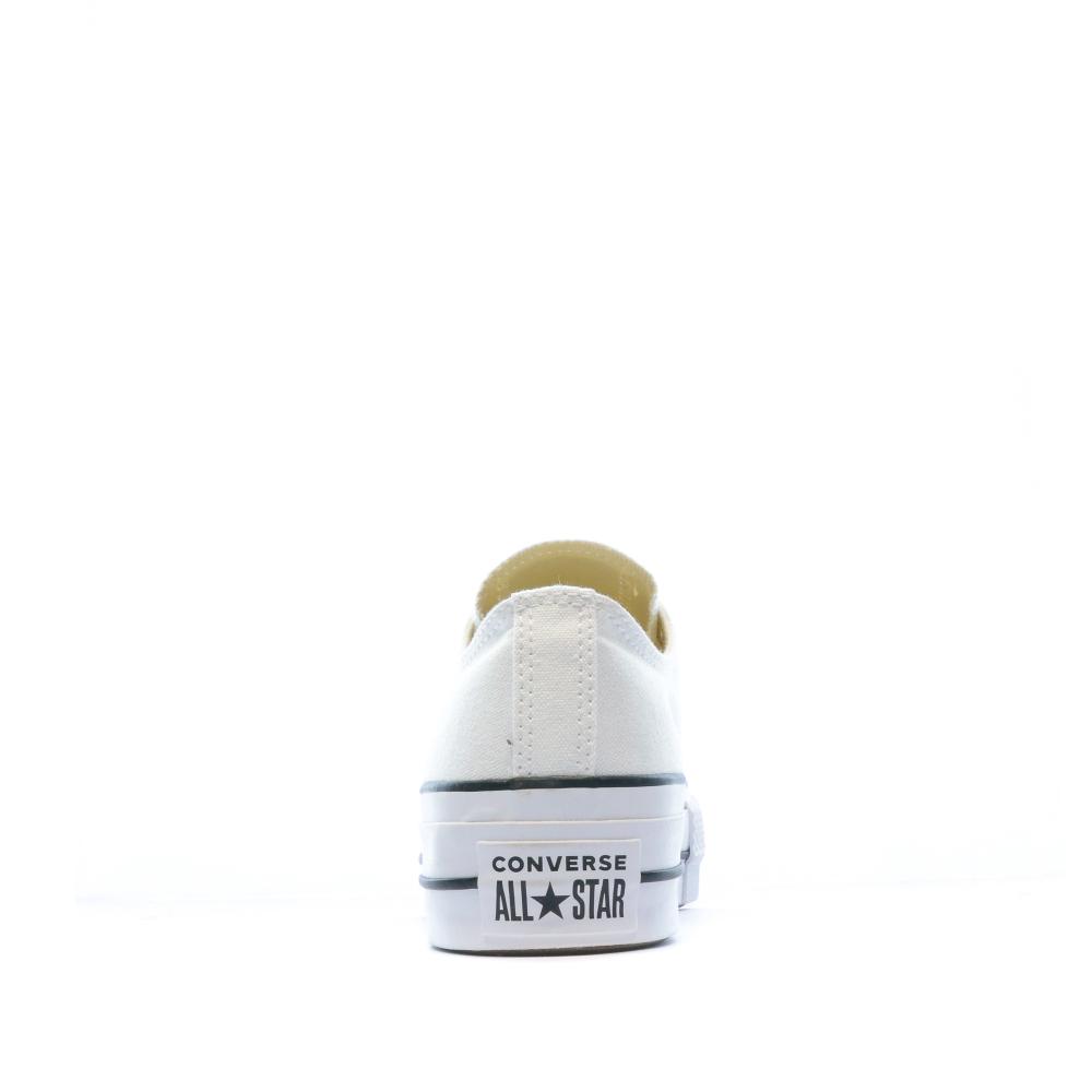 Converse Baskets compensées blanches femme Converse All Star