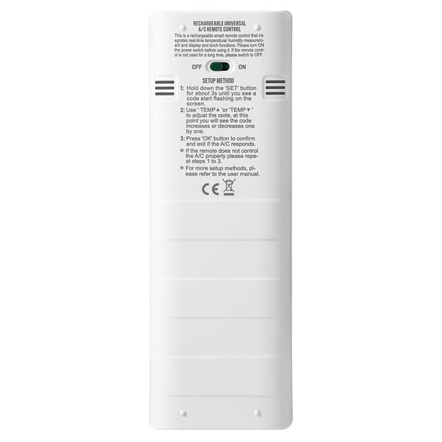 Fjernbetjening CHUNGHOP K-3308E Universal Reserveklimaanlæg AC
