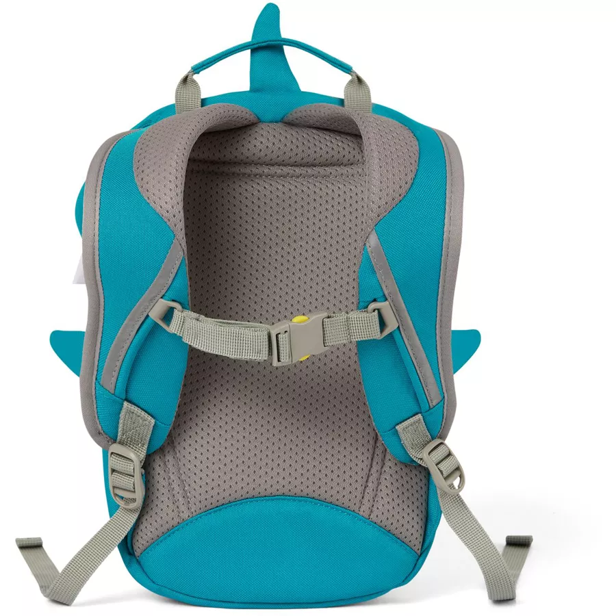 Affenzahn Kleine Freunde - Kinderrucksack: Hai, türkis