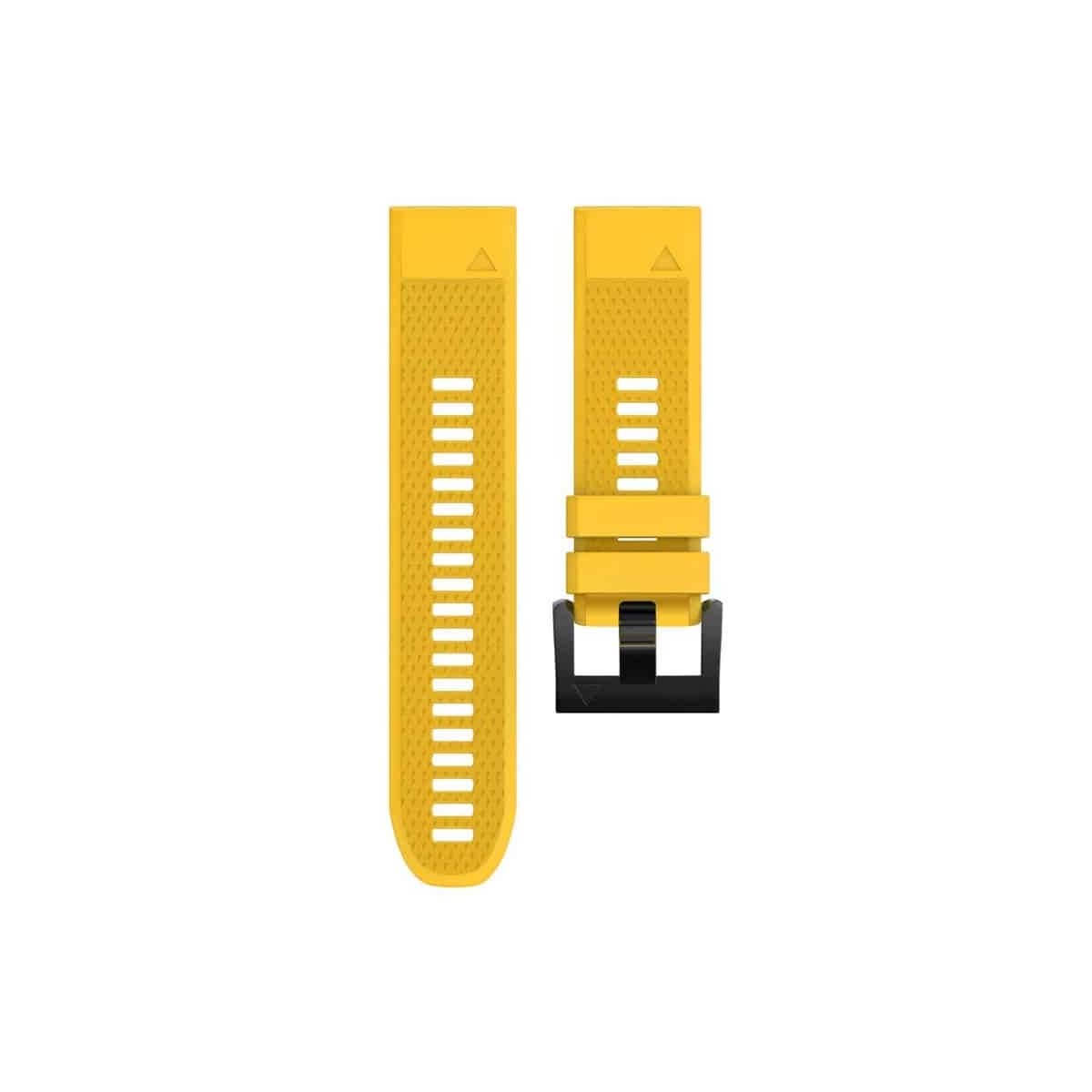 Sport klokkereim easyfit Garmin Quatix 3 - Gul