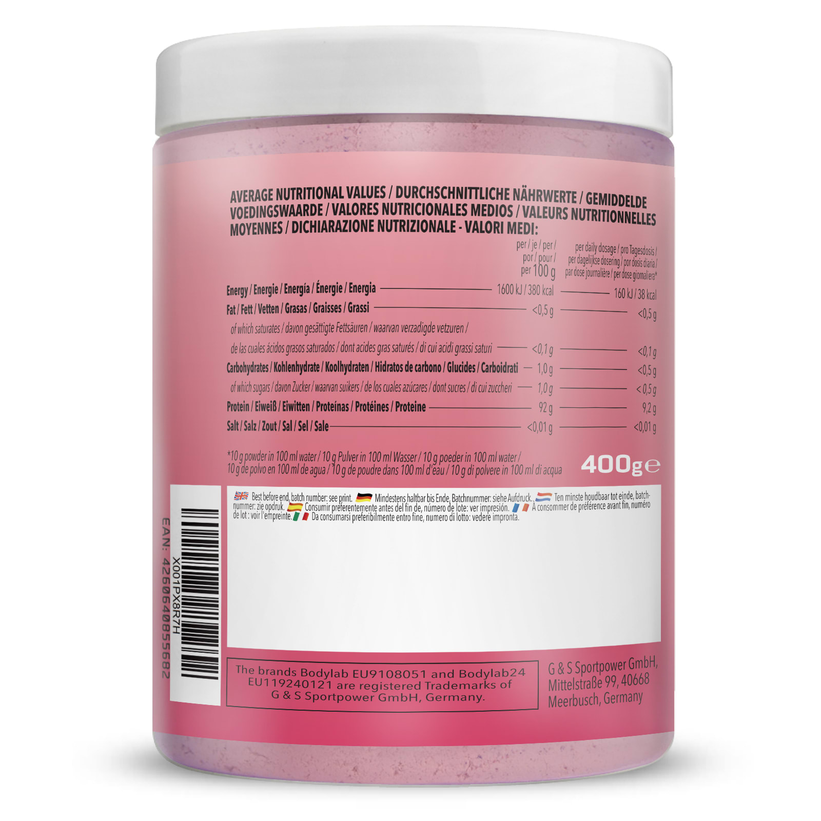 Hydrolised Collagen - 400g - Smooth Cherry