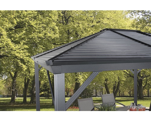Tuinpaviljoen SOJAG Ventura 10x10 289 x 289 cm antraciet
