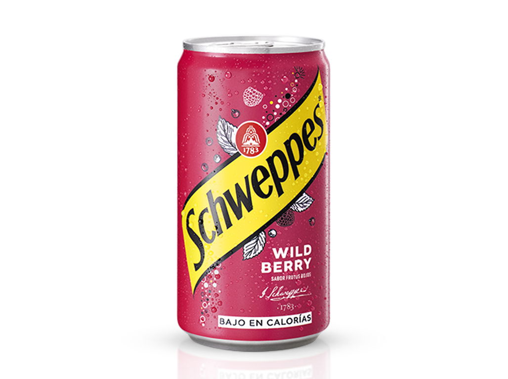 ÁGUA TÓNICA SCHWEPPES BERRY 0.25L