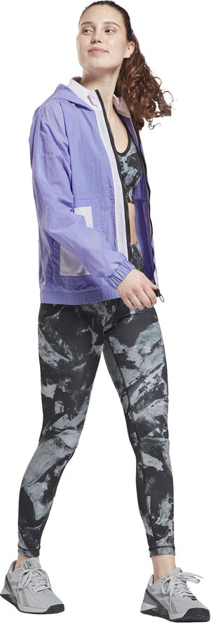 Reebok Meet You There Printed Sports bh Grå