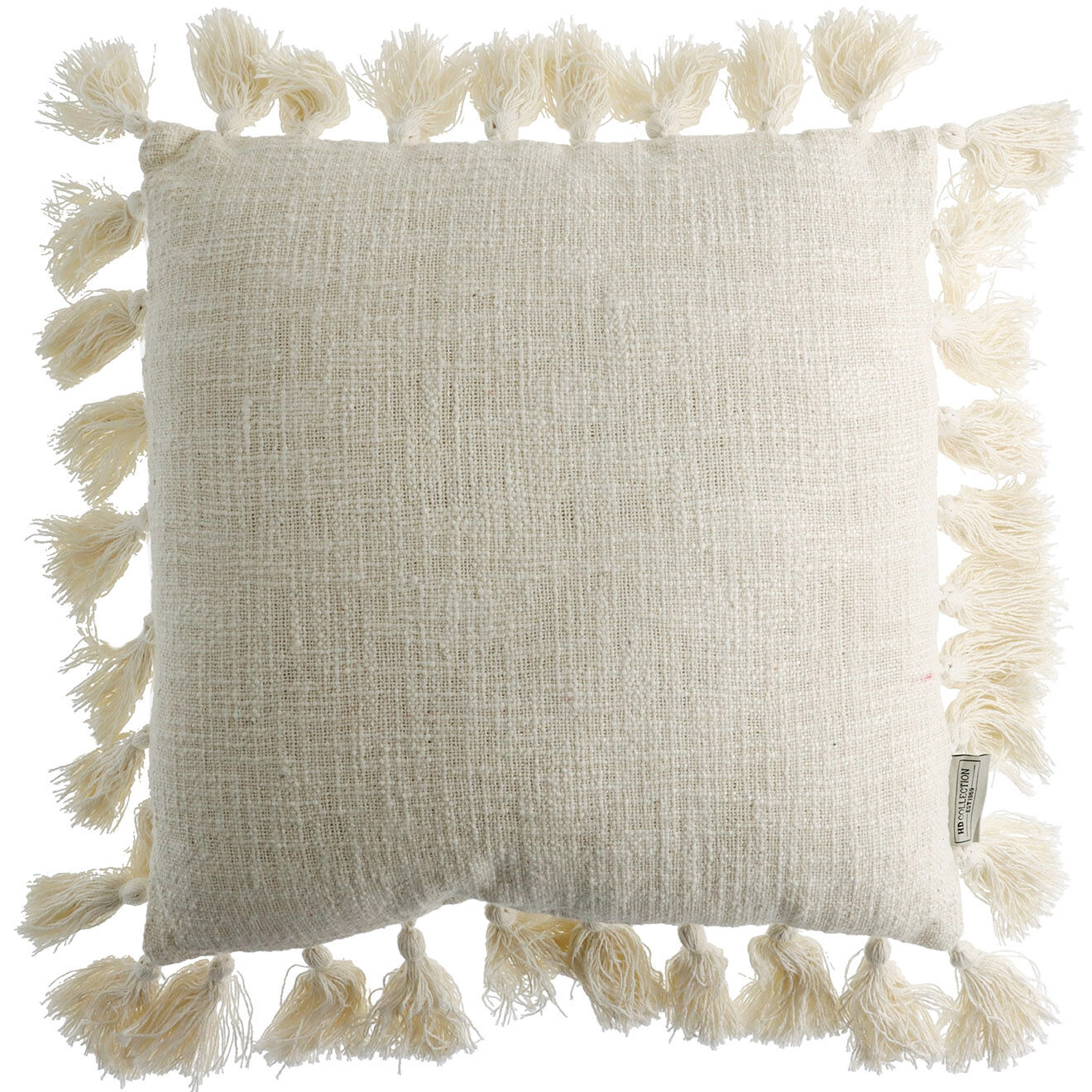 Kersten Coussin pompons ivoire - 45x45 cm