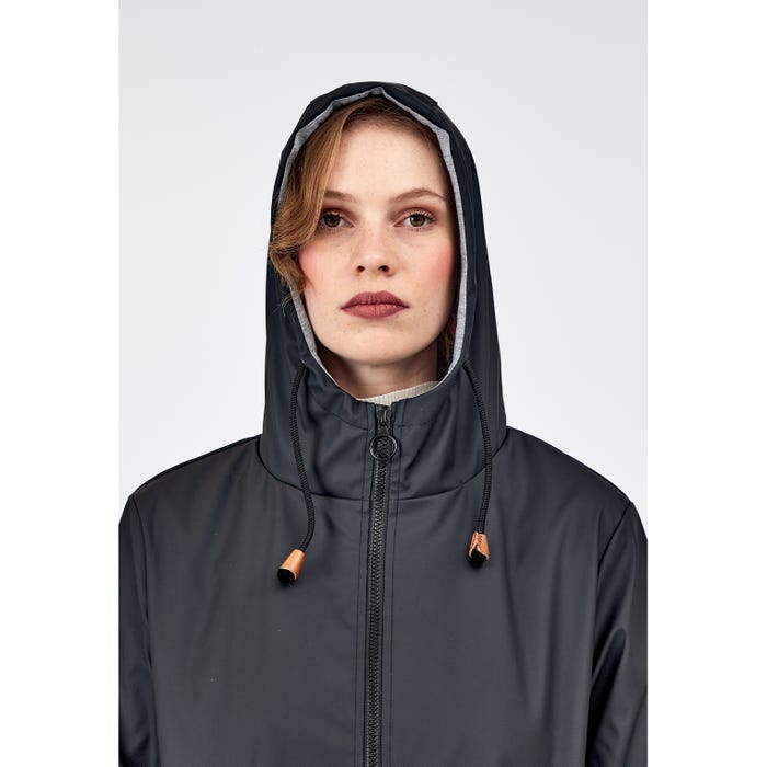 Veritas-Waterafstotende jas trekkoord jersey voering