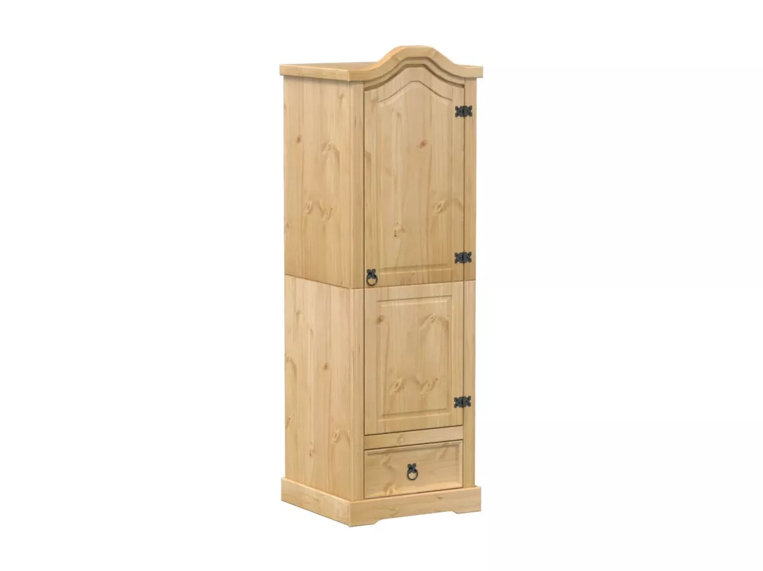 Garde-robe Corona 55x52x170 cm bois de pin massif