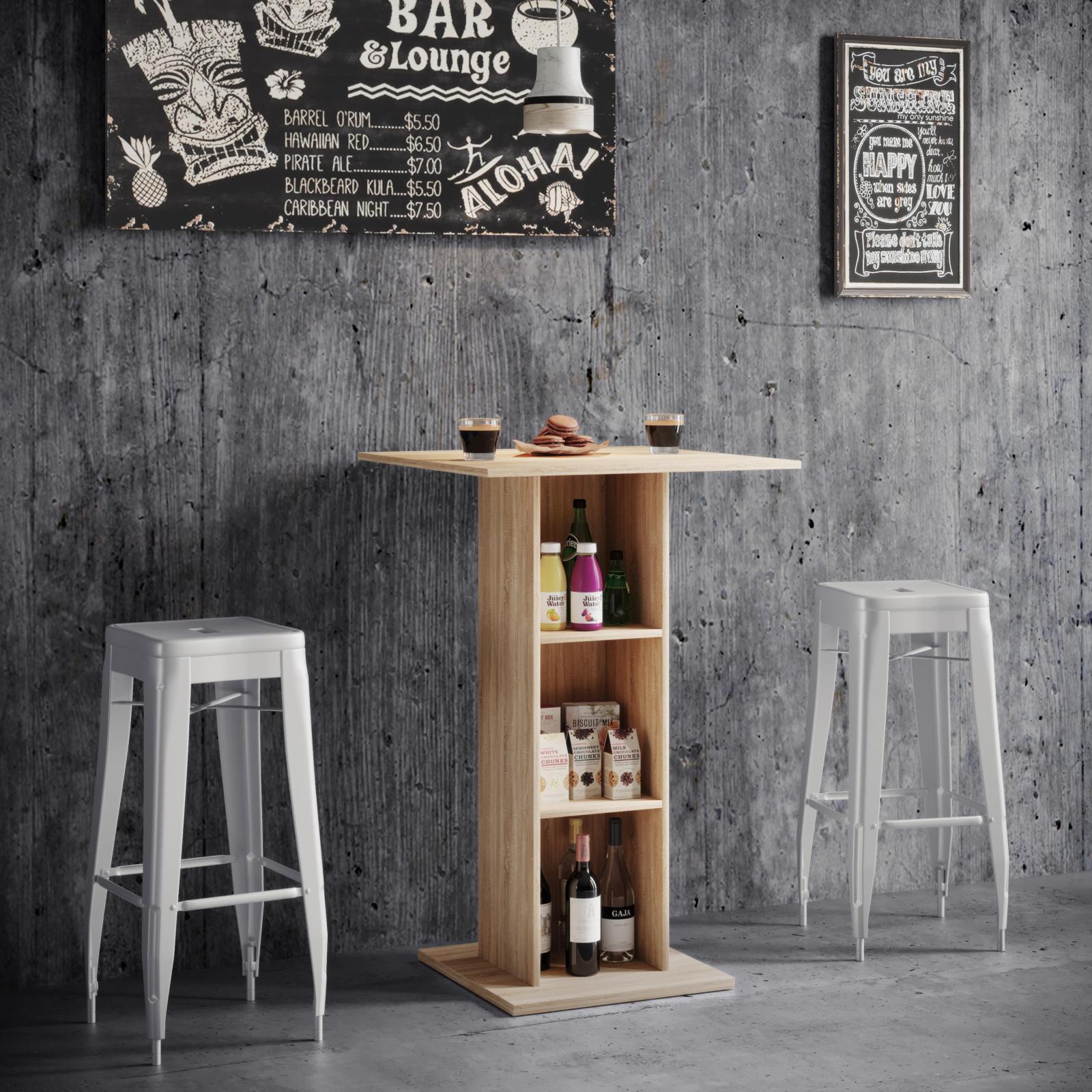 Bartisch STANDOS - Sonoma-Eiche - 70 cm
