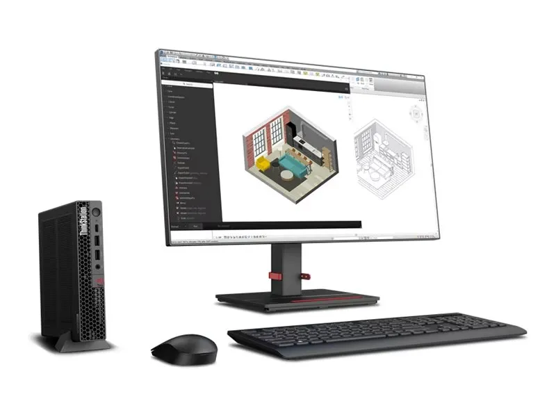 Lenovo ThinkStation P3 30H0 - Lille 1 x Core i7 i7-14700 / op til 5.4 GHz - vPro Enterprise - RAM 16 GB - SSD 512 GB - TCG Opal Encryption, NVMe, Performance - UHD Graphics 770 - Gigabit Ethernet, IEEE 802.11ax (Wi-Fi 6E) - Win 11 Pro - skærm: ingen