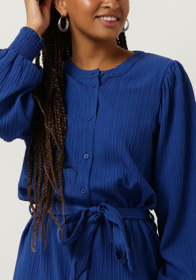 MOVES kobalt moves midi jurk kolman