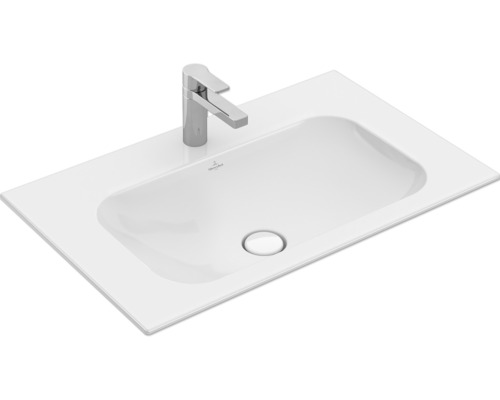Villeroy & Boch Finion wastafelmeubel, 80 x 63 cm, glanzend wit met coating, 416481R1