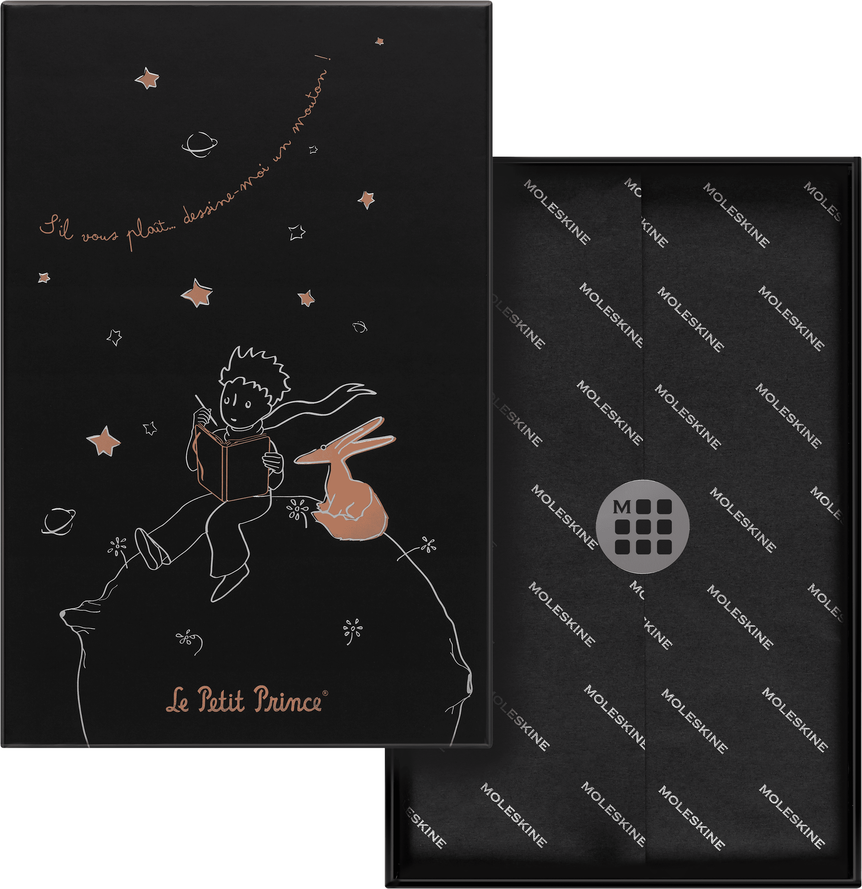 Le Petit Prince Limited Edition Notebook Large, Hard Cover, Ruled, with Gift Box