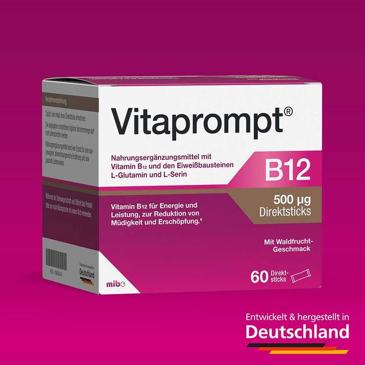 Vitaprompt B12 500 µg Direktsticks, 60 St