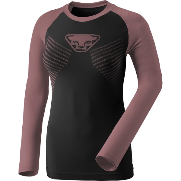 T-shirt thermique DYNAFIT SPEED DRYARN W L/S TEE DARK ROSE