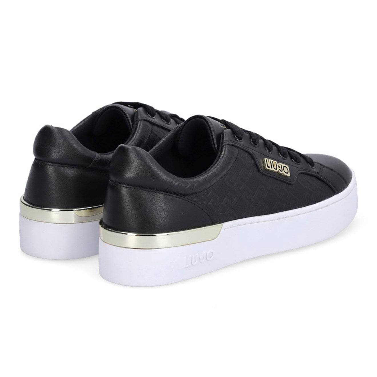 Liu-Jo Sneakers en Cuir Giulia noires