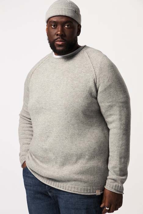 STHUGE Pullover, CashmereTouch, Rundhals, bis 8 XL