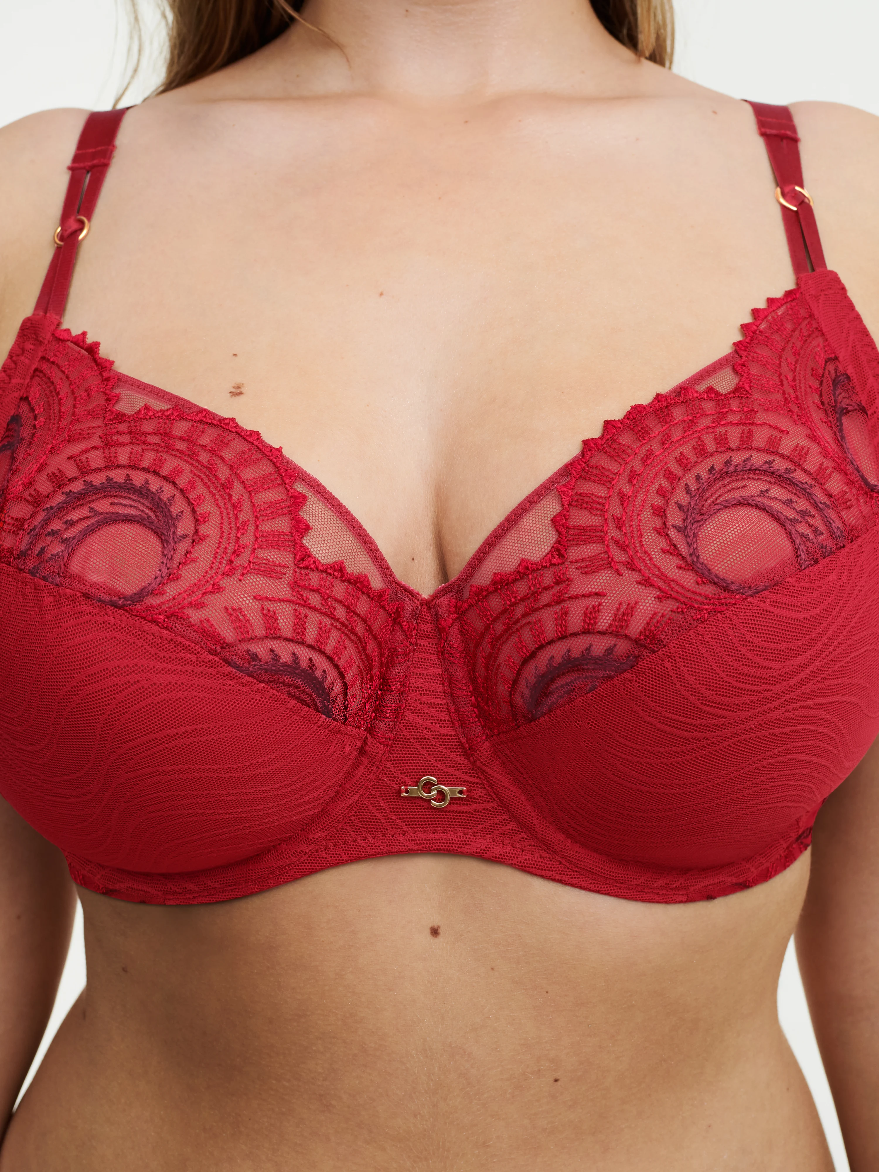 MYSTIC DREAM - Soutien-gorge emboîtant broderie | Rouge