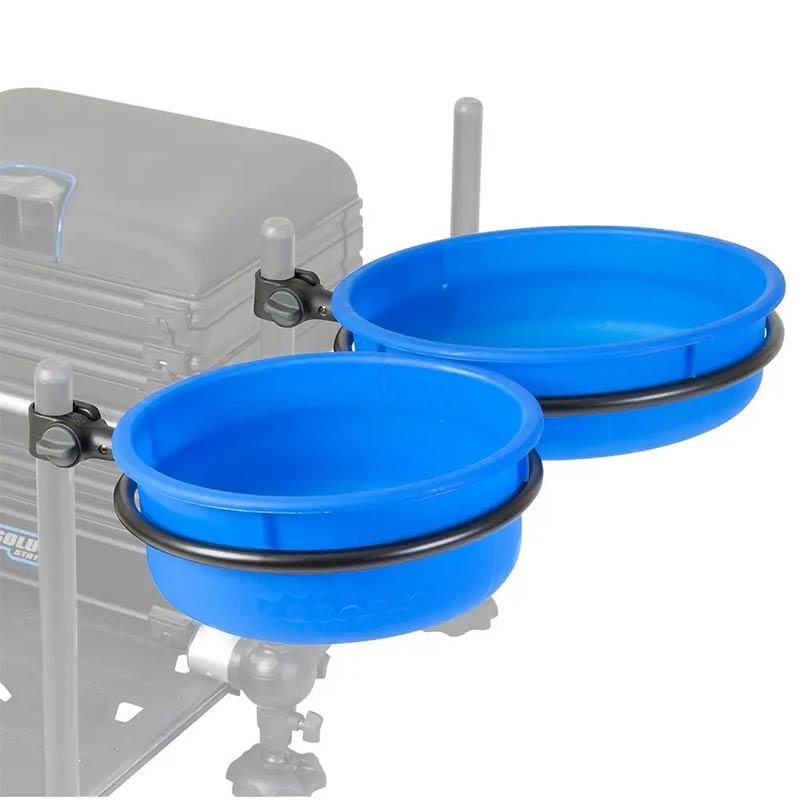 Bac À Amorce Avec Support Preston Innovations Offbox 36 - Groundbait Bowl And Hoop