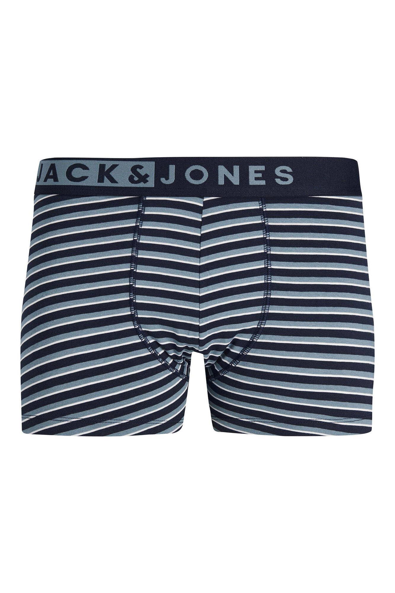 Cuecas boxer de algodão com estampa listrada