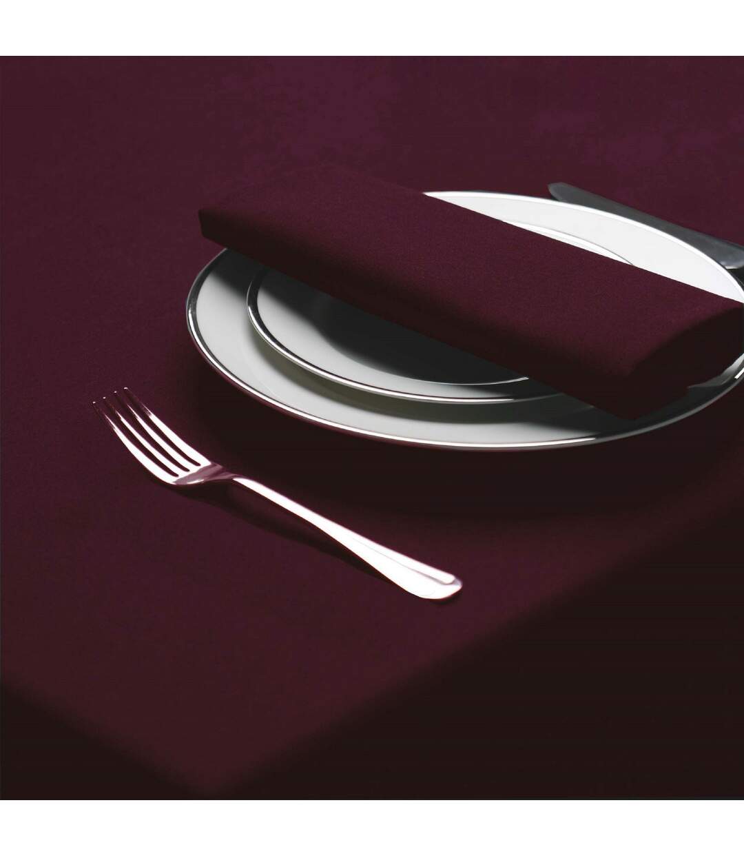 Belledorm - Serviettes de table AMALFI (Bordeaux) (Taille unique) - UTBM174