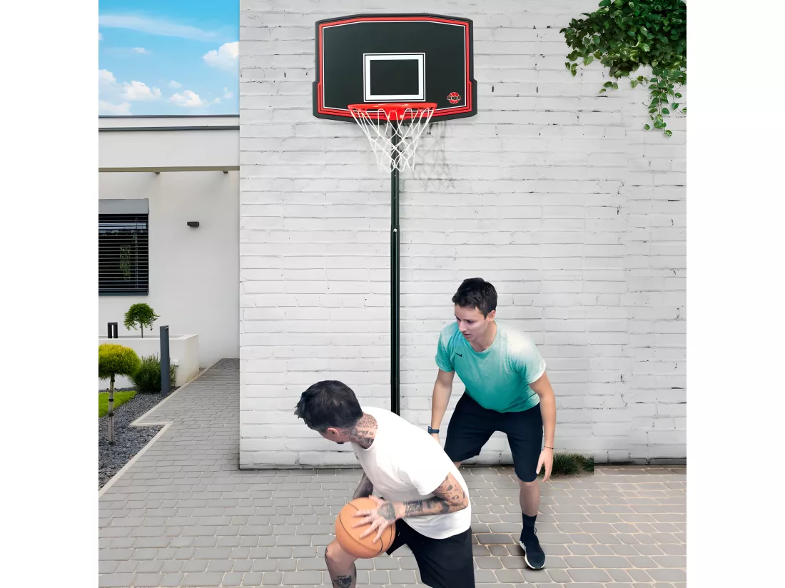 Panier de Basket sur Pied Mobile Phoenix - Bumber - Hauteur réglable de 1m65 à 2m20