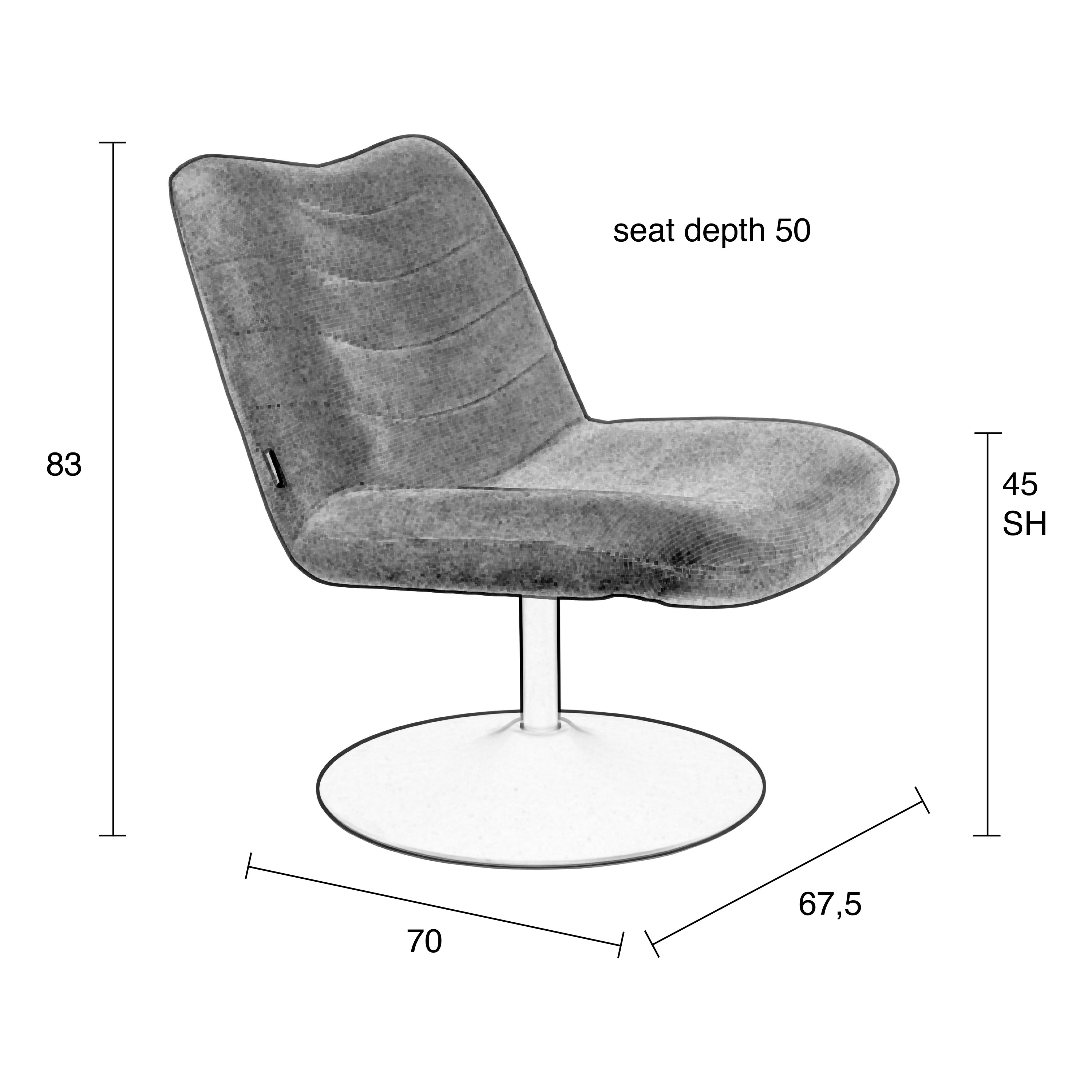 Zuiver Bubba Fauteuil - Roze