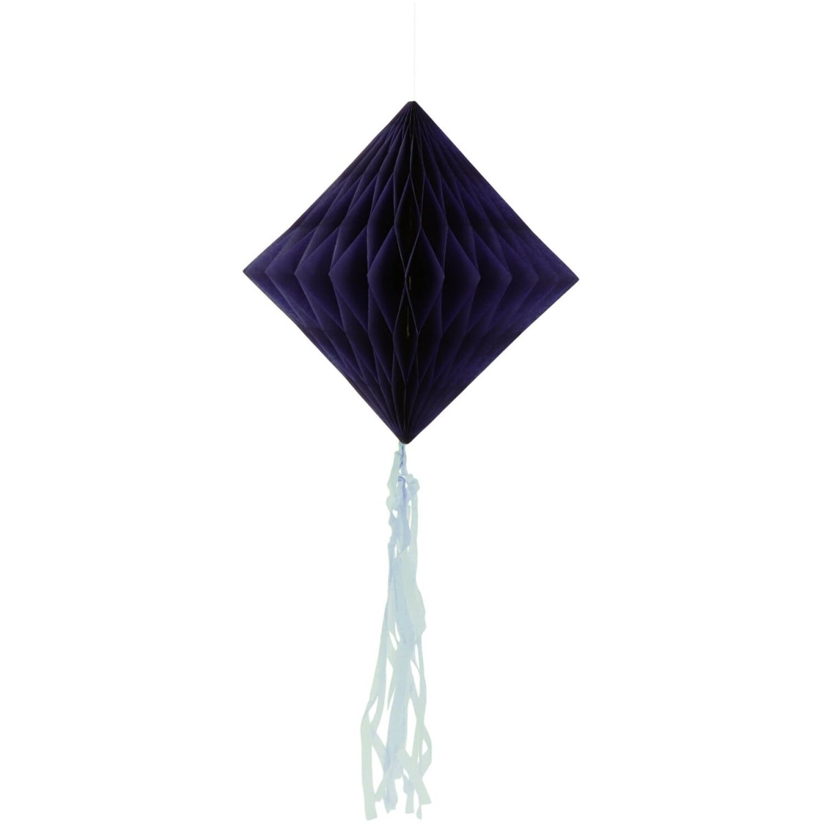 Blauwe Honeycombs 30cm 3st