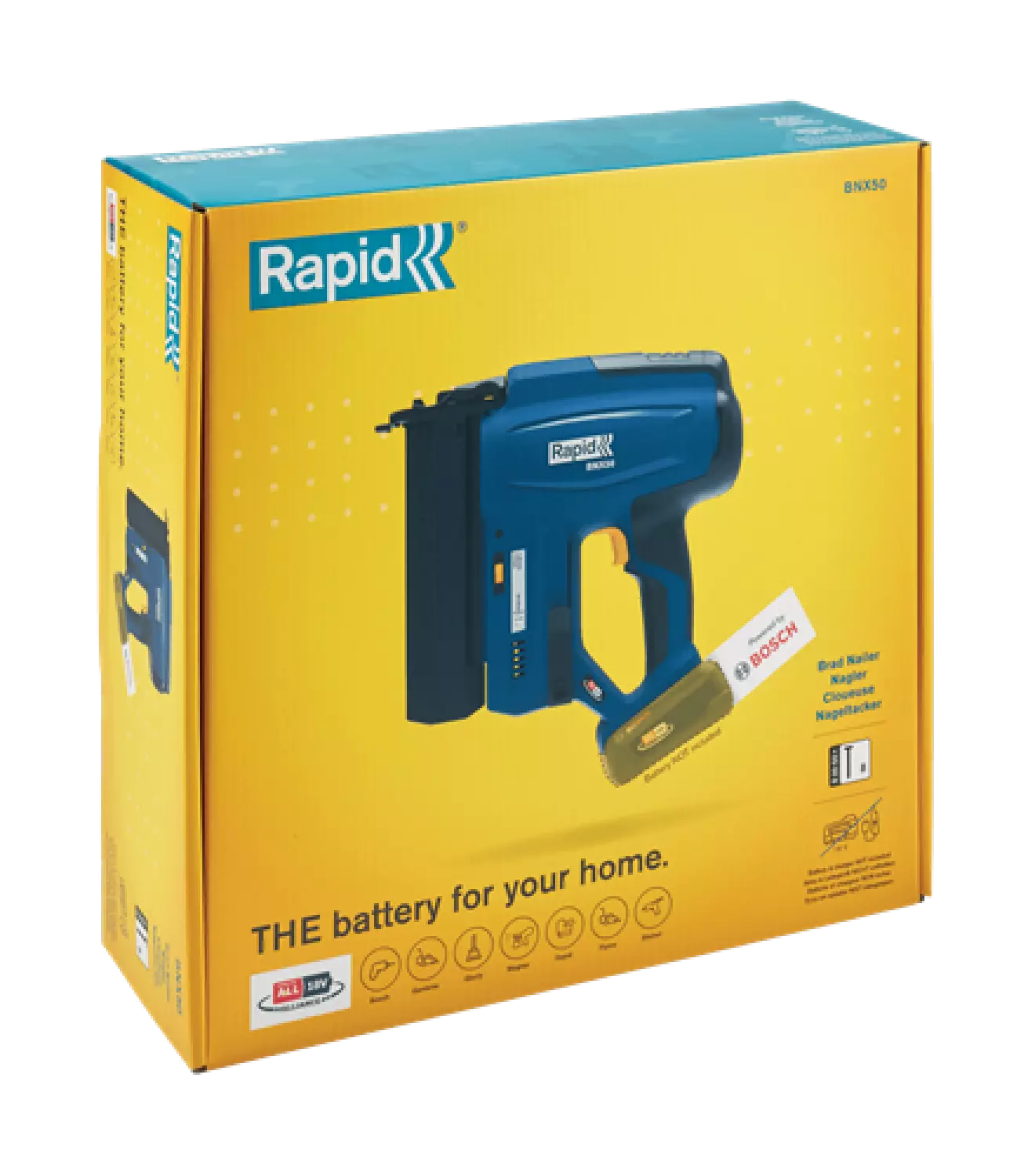 Rapid BNX50 18V Li-ion Accu nageltacker body - Power4All