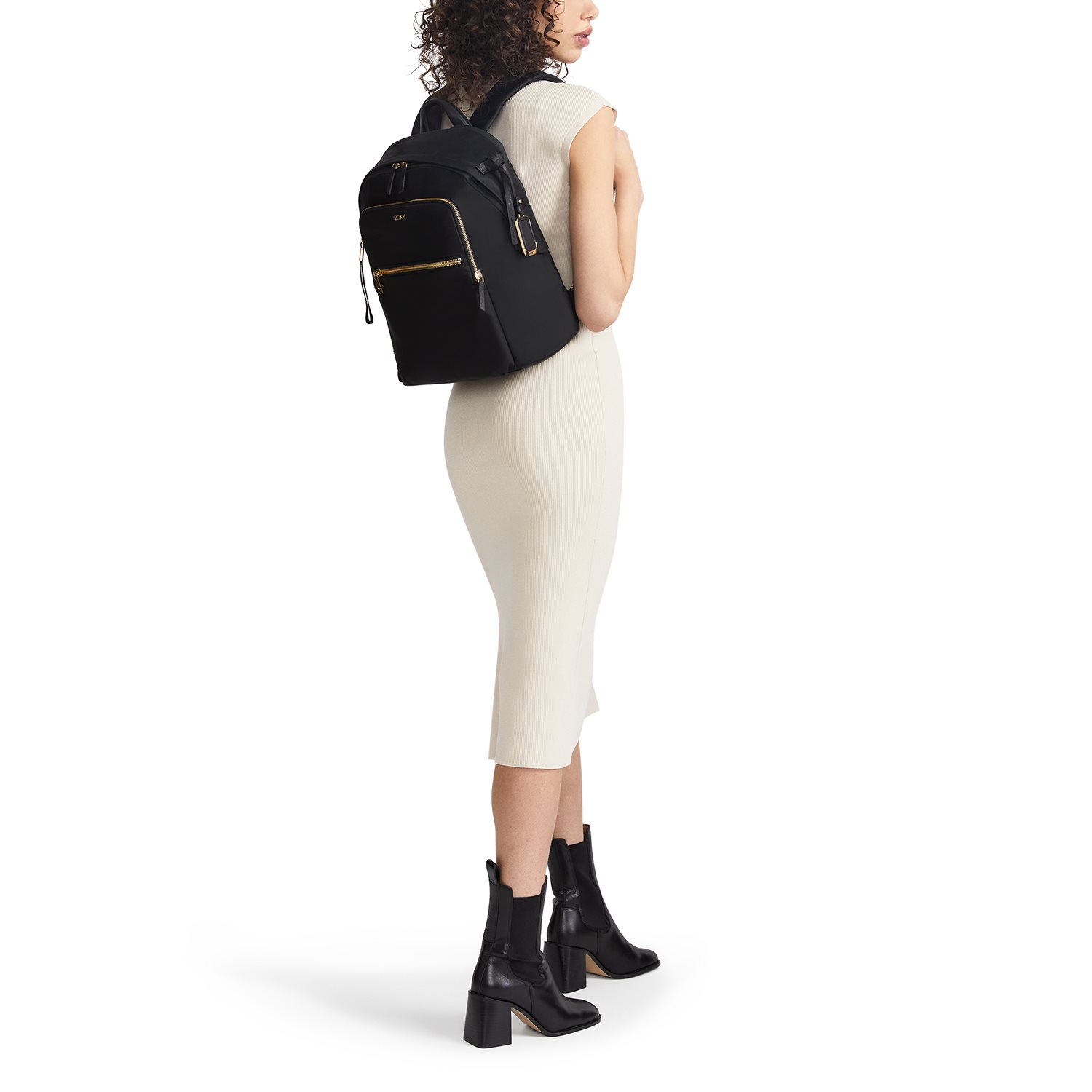 Tumi Voyageur Halsey Backpack black/gold