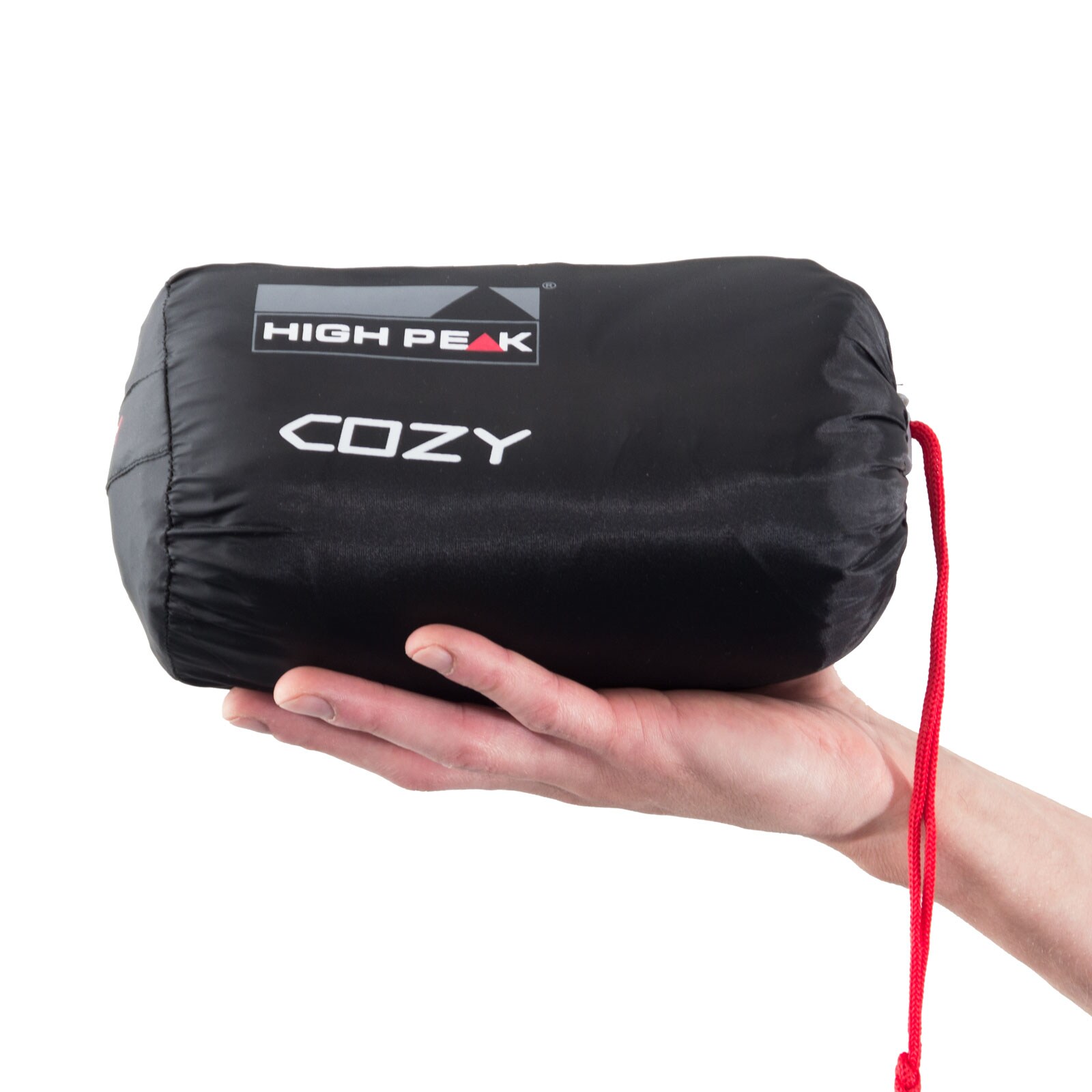 HIGH PEAK Campingdecke Cozy Picknickdecke Reisedecke Strand Decke Picknick 180cm