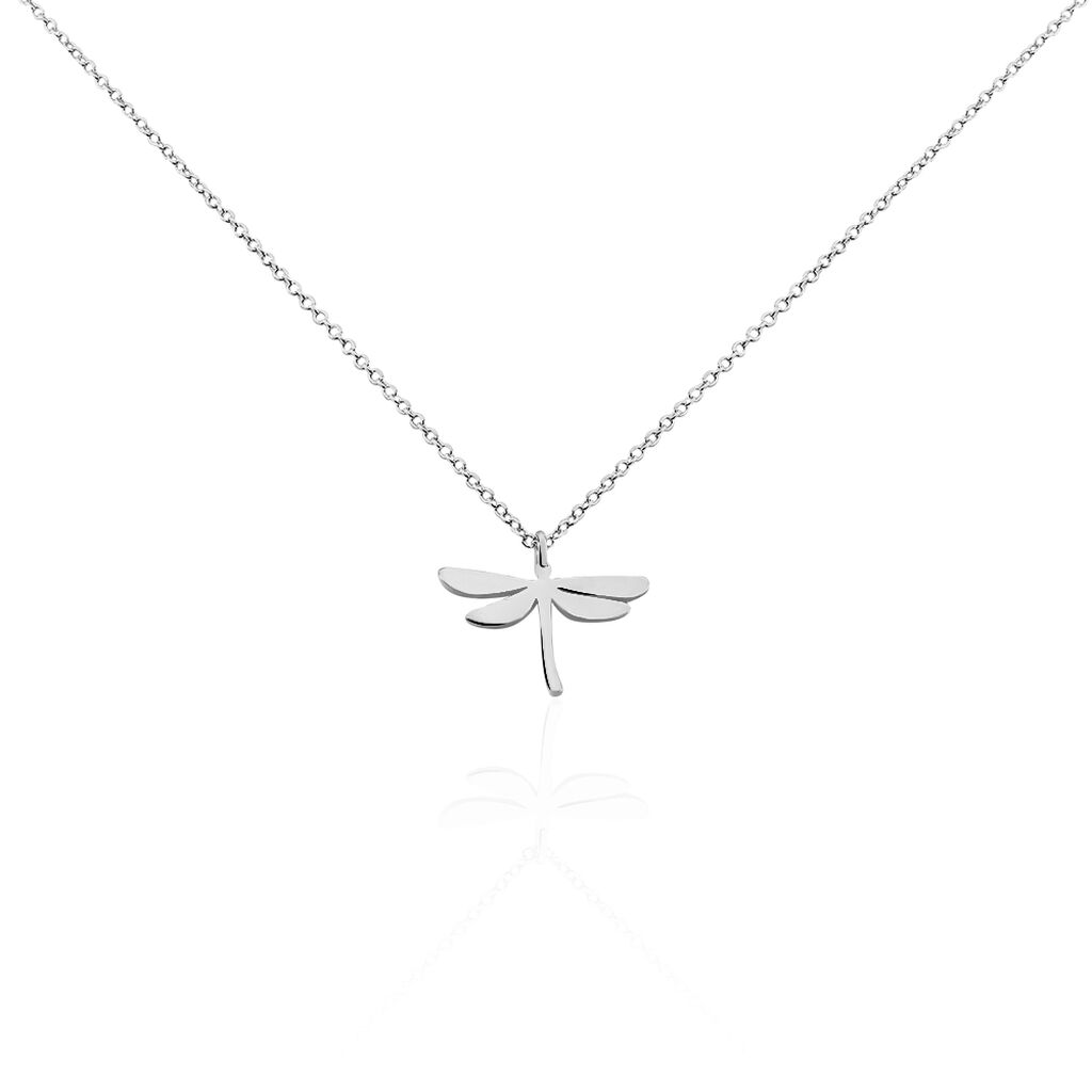 Collier Anne-louise Argent Blanc
