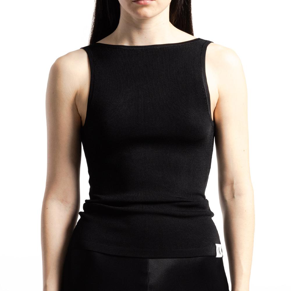 Calvin Klein Jeans Débardeur Noir Femme Calvin Klein Jeans Archive