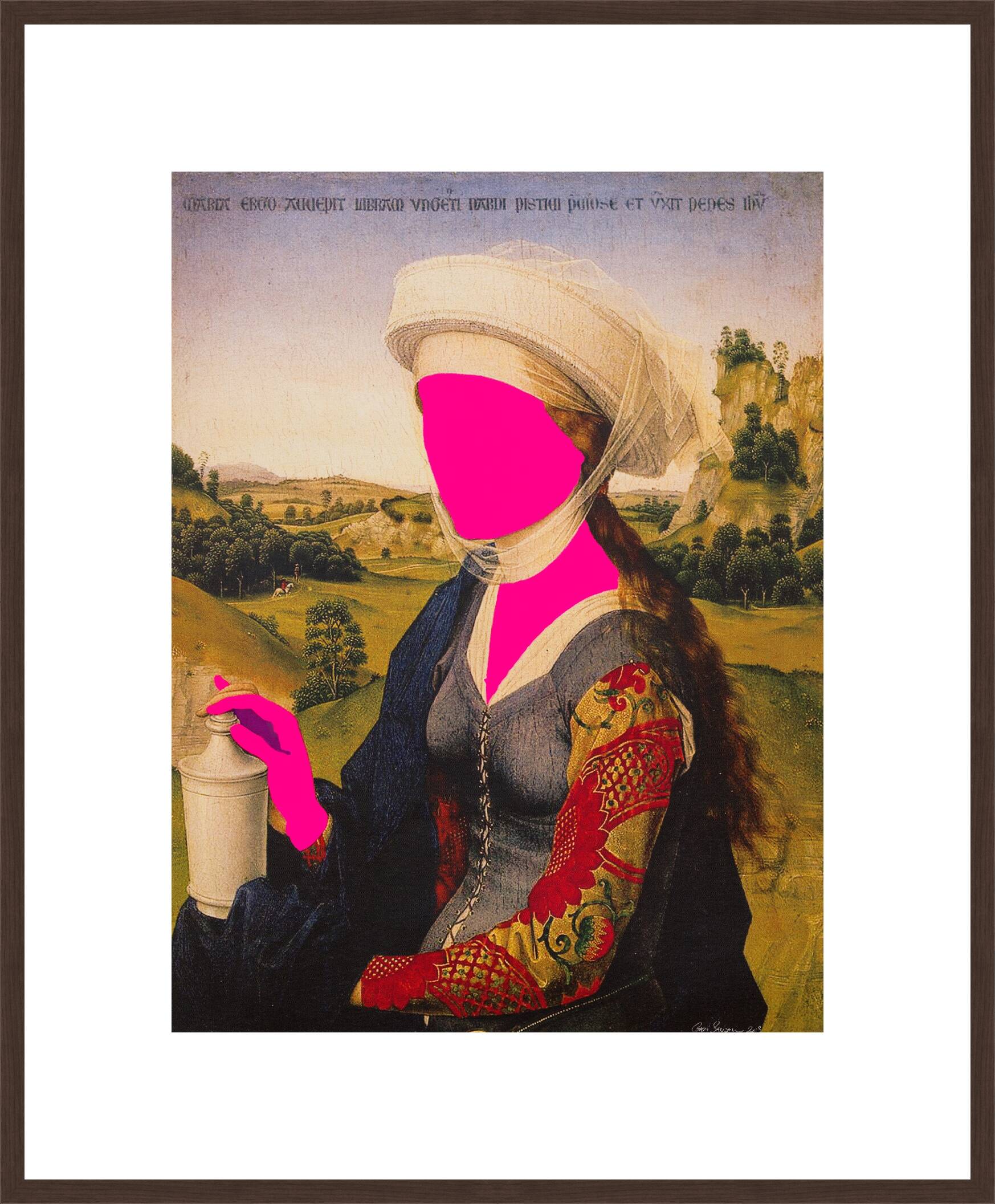 Hat Portrait by Gazi Sansoy - Limited Edition. Edition of: 100. Signed.