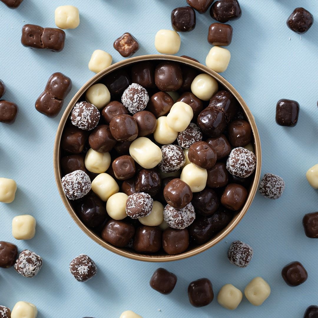 Chocolade kokosblokjes