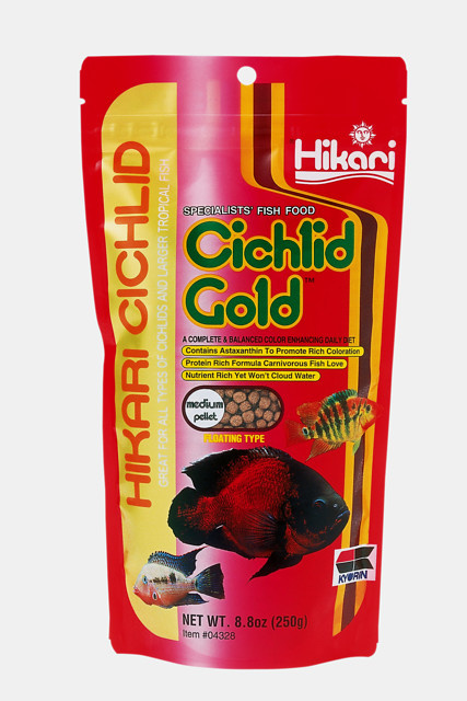 Hikari Cichlid Gold Medium 250 gram | Cichlidenvoer