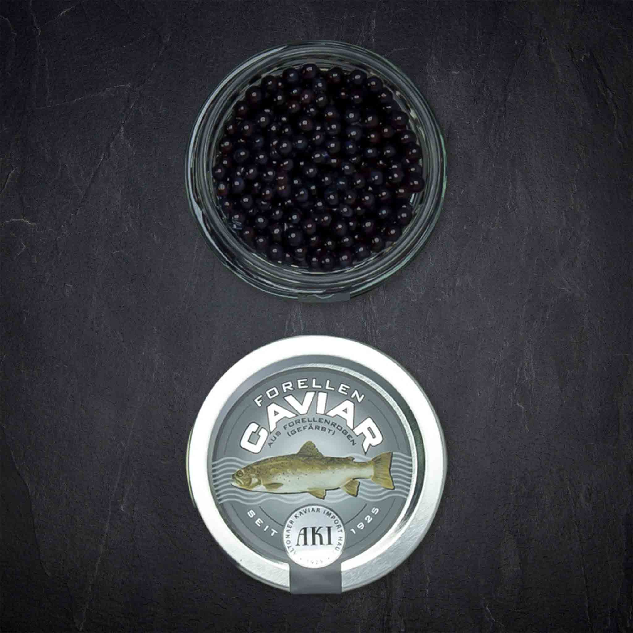 Kaviar Forelle schwarz | 100g