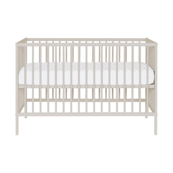Puck Raw Babybed Beuken Oatmeal 60 x 120 cm