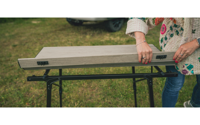 Outwell Canmore Rolltisch grau