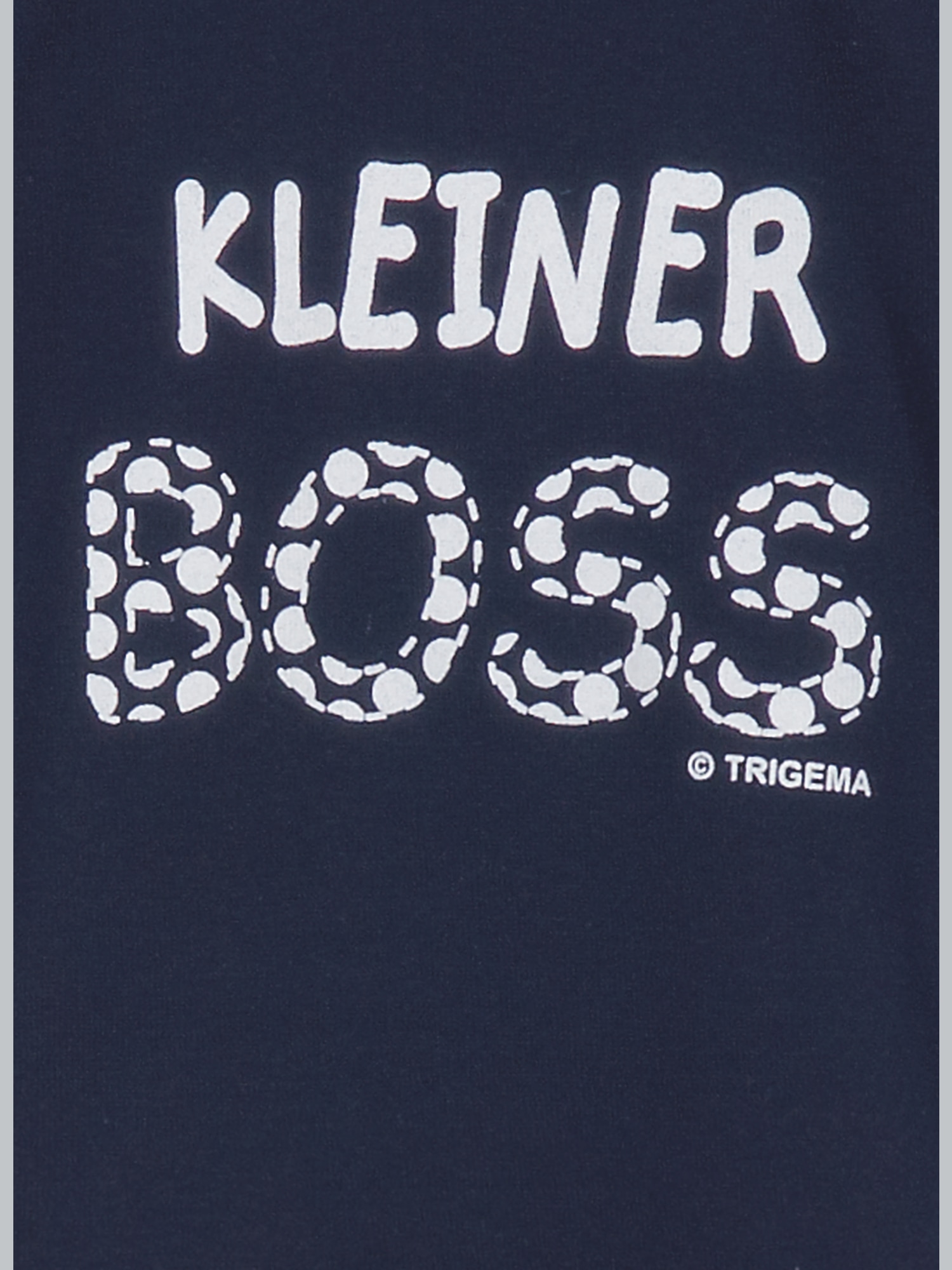 T-Shirt Kleiner Boss Navy