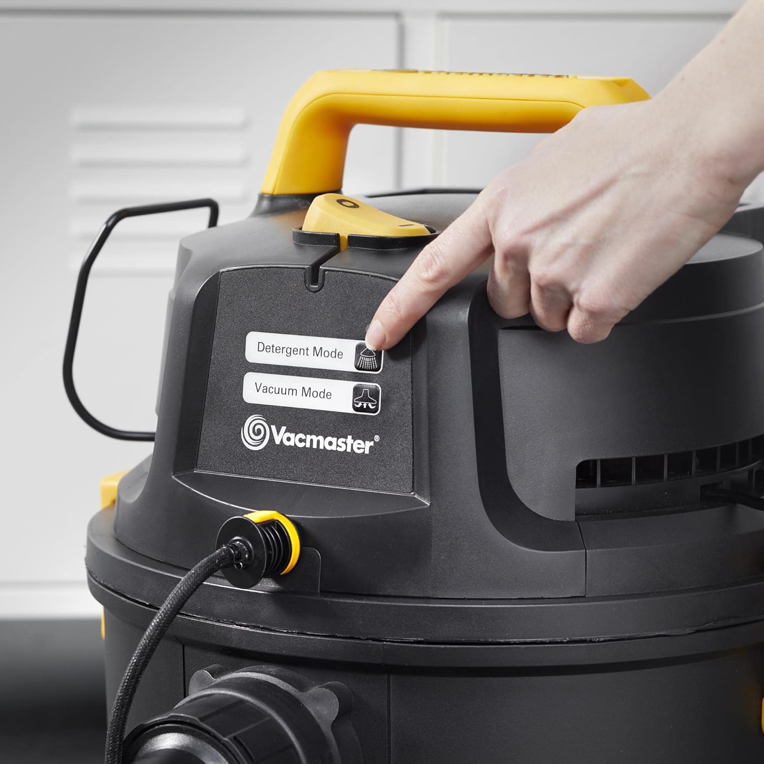 Vacmaster VK1323PFR 1300W 23L 3-in-1 Waschsauger Nass Trockensauger mit Dual-Tank-Design,Bodenreiniger Für Hartböden Teppiche,Teppich-Reinigungsmaschine